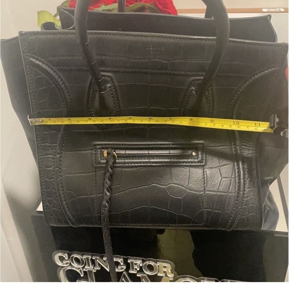 Embossed PYTHON Celine Bag - Picture 12 of 14